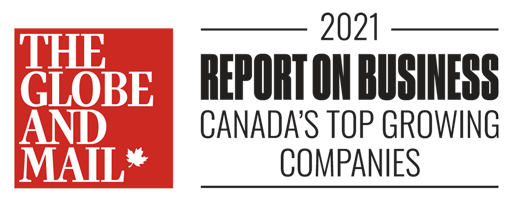 Globe and Mail 2021 Report on Business Canada's Top Growing Companies